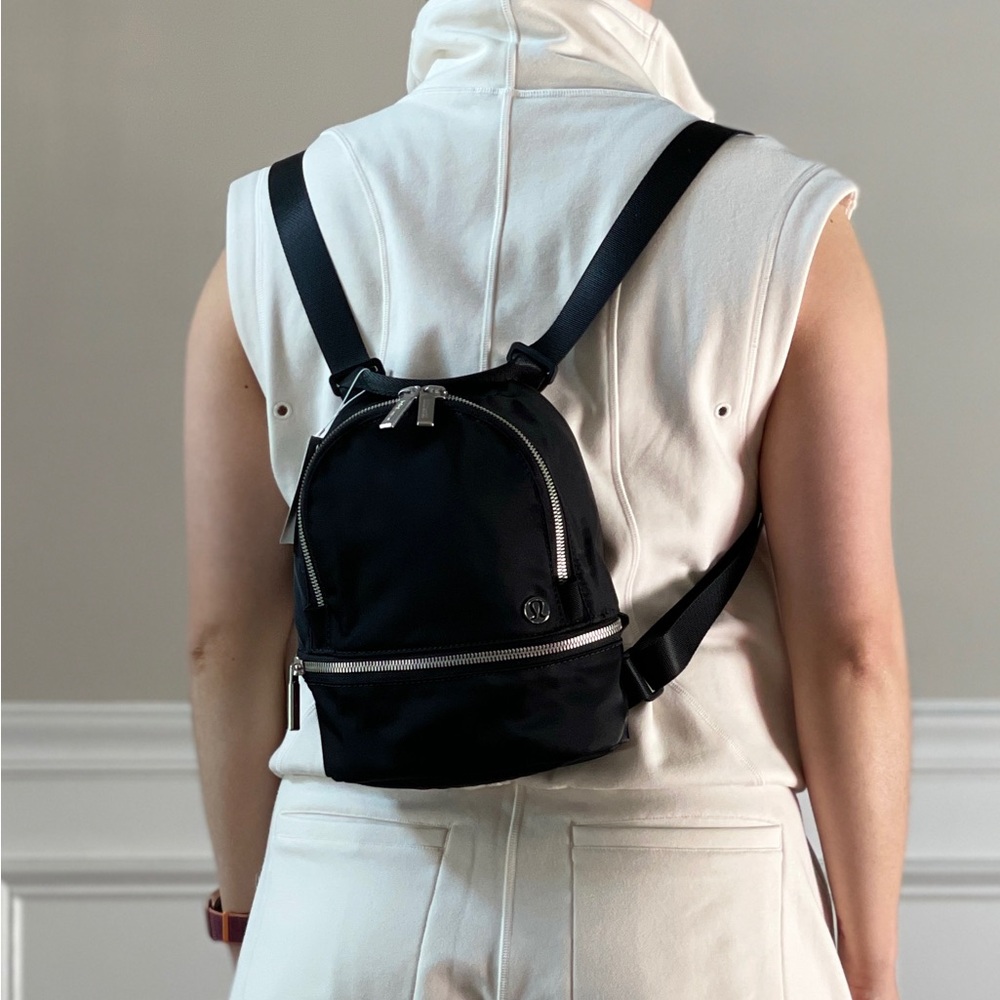 Lululemon Mini Backpack / Convertible Bag – Black